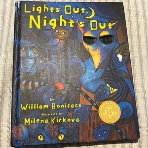 Lights Out, Night's Out: A Glow in the Dark Book (AniMotion) EUC